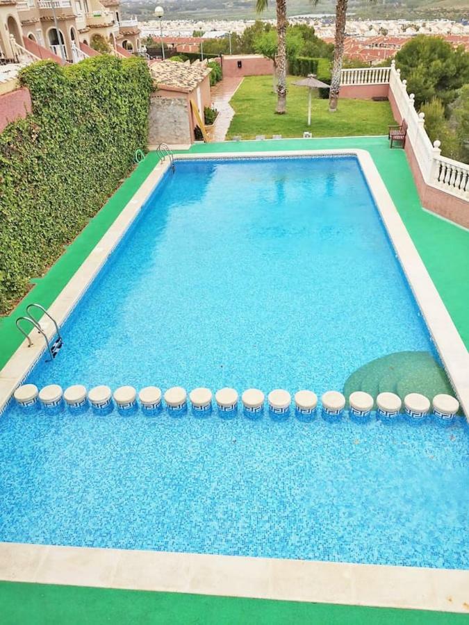 Bungalow Con Terraza, Piscina Y Vistas Al Mar Гран-Алакант Экстерьер фото